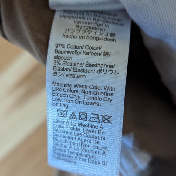 J. Crew high-rise girlfriend chino pants - Picture 5 of 6